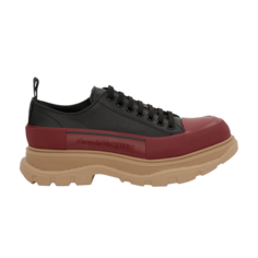 Кроссовки Alexander McQueen Tread Slick Lace-Up, черный