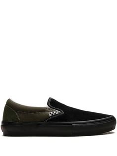 Слипоны Skate Slip-On Black/Grape Leaf Кроссовки Vans, черный