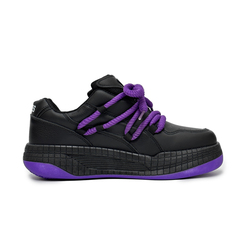 Кроссовки SLnU★3 Skateboarding Shoes Men Low-top Purple, фиолетовый
