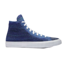 Кроссовки Converse Nike x Chuck Taylor All Star Flyknit Hi True Indigo, синий