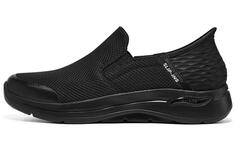 Go Walk Arch Fit Кроссовки для жизни Мужские низкие черные Skechers