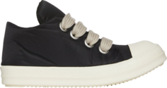 Кроссовки Rick Owens Lido DRKSHDW Jumbo Lace Puffer Low Black Pearl, черный