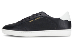 SL/10 Скейтбординг Кроссовки Мужские Низкие Черные/Белые Saint Laurent