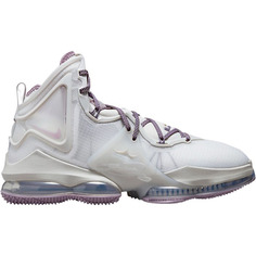 Кроссовки Nike LeBron 19 EP, белый/фиолетовый