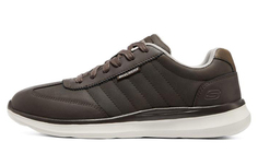Delson 2.0 Кроссовки для мужчин с низким верхом, шоколадного цвета Skechers