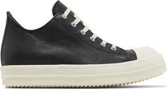 Кроссовки Rick Owens Lido Low Black Milk, черный