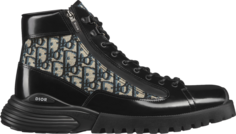 Кроссовки Dior Combat Ankle Boot Dior Oblique - Black, черный