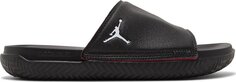 Сандалии Jordan Play Slide Black University Red, черный