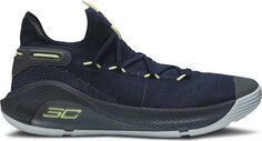 Кроссовки Under Armour Curry 6 International Boulevard, синий