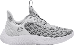 Кроссовки Curry Flow 9 Team White Mod Grey, серый