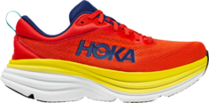 Кроссовки Bondi 8 Red Alert Flame, красный Hoka