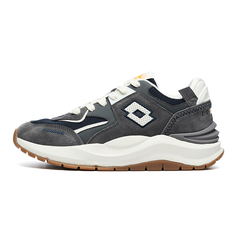 Кроссовки LOTTO Lifestyle Shoes Men Low-top Navy Blue/gray, темно-синий/серый