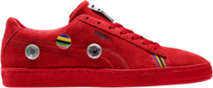 Кроссовки Puma Suede PWR Thru Peace Asia, красный