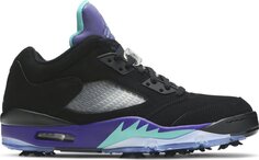 Бутсы Air Jordan 5 Low Golf Black Grape, черный
