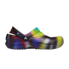 Кроссовки Crocs Bistro Graphic Clog, разноцветный