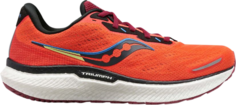 Кроссовки Saucony Triumph 19 Fire Mulberry, оранжевый