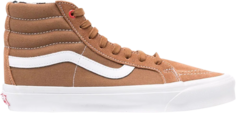 Кеды Vans Ray Barbee x OG SK8-Hi Leica Brown, коричневый