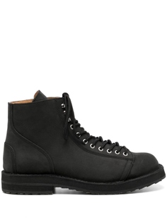 Yohji Yamamoto ботинки на шнуровке, черный
