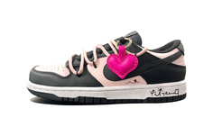 Кроссовки для скейтбординга Dunk мужские низкие черные Nike