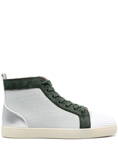 Christian Louboutin кроссовки Varsilouis на шнуровке, серый