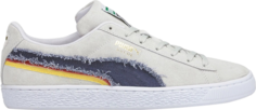 Кроссовки Puma Suede Triplex Denim - White Peacoat, белый