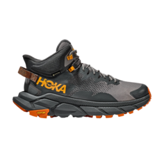 Кроссовки HOKA Trail Code GORE-TEX Castlerock Persimmon Orange, серый