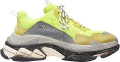Кроссовки Balenciaga Triple S Sneaker Yellow 2018, желтый