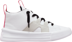 Кроссовки Converse Chuck Taylor All Star Easy-On Mid PS White University Red, белый