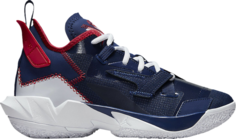 Кроссовки Jordan Why Not Zer0.4 GS Washington Wizards, синий