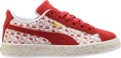 Кроссовки Puma Hello Kitty x Suede Classic PS Bright Red, красный
