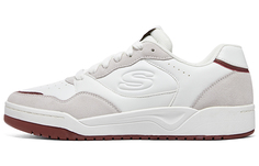 Кроссовки Skechers Skateboarding Shoes Men Low-top Gray/White, серый/белый