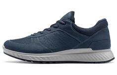 Кроссовки ecco Yue Dong Lifestyle Shoes Men Low-top Ocean Blue, синий