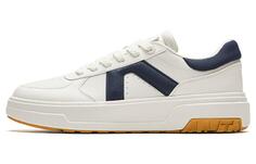 Кроссовки ANTA Skateboarding Shoes Men Low-top White/Blue, белый/синий