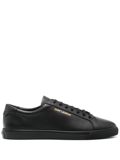 Saint Laurent кроссовки Энди, черный
