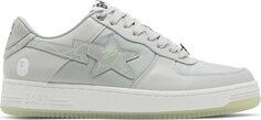 Кроссовки Bapesta Text Code Camo - Grey, серый