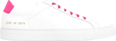 Кроссовки Common Projects Retro Low White Pink, розовый