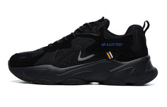 Кроссовки LOTTO Chunky Sneakers Men Low-top Black, черный