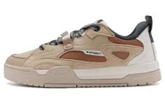 Кроссовки XTEP Skateboarding Shoes Men Low-top, серый/желтый