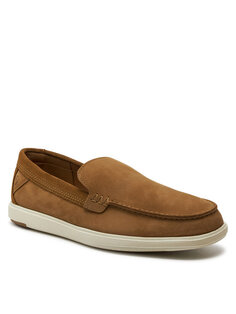 Полуботинки Clarks, коричневый