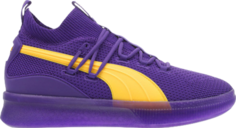 Кроссовки Puma Clyde Court City Pack - Los Angeles, фиолетовый
