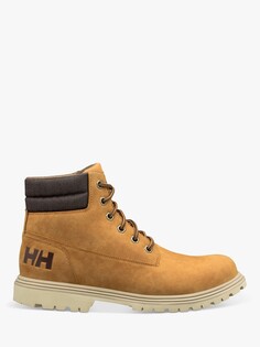 Кожаные ботильоны на шнуровке Fremont Helly Hansen, мед