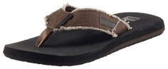 Сандалии QUIKSILVER T-Bar Sandals Monkey Abiss, темно-коричневый