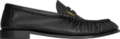 Кроссовки Saint Laurent Le Loafer Penny Slippers Black, черный