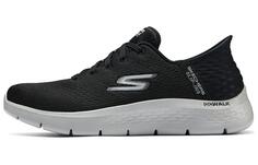 Кроссовки Skechers Go Walk Flex Lifestyle Shoes Men Low-top Black/Gray, черный/серый