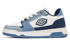 Кроссовки Dickies 100th Anniversary Skateboarding Shoes Men Low-top White/Blue, белый/синий