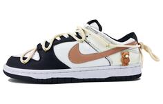 Кроссовки для скейтбординга Dunk мужские низкие коричневые Nike