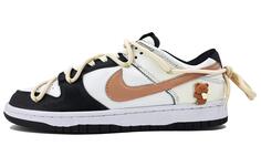 Кроссовки для скейтбординга Dunk мужские низкие коричневые Nike