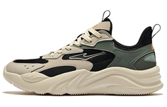 Кроссовки ERKE Lifestyle Shoes Men Low-top Positive Black Iron Man Gray, черный