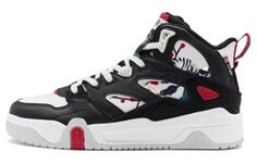Кроссовки XTEP Skateboarding Shoes Men High-top Black/White, черный/белый
