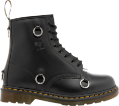 Ботинки Raf Simons x 1460 Smooth Black, черный Dr Martens